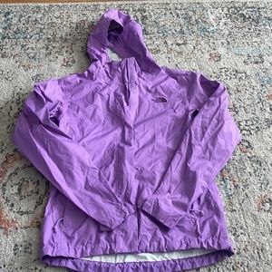 The North face rain coat S